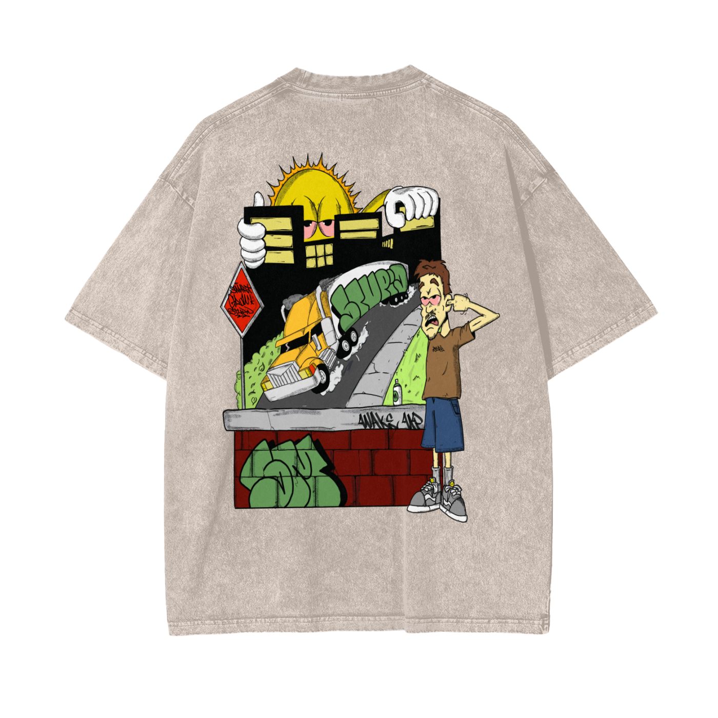 Oversize Snow Washed T-Shirt